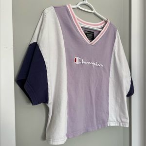 Champion Life Women's Colorblock Tee, Embroidered